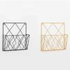 Wall-Mounted Storage Rack – Home Decoration Organizer for Magazines, Newspapers & Accessories, Stylish Wall Shelf