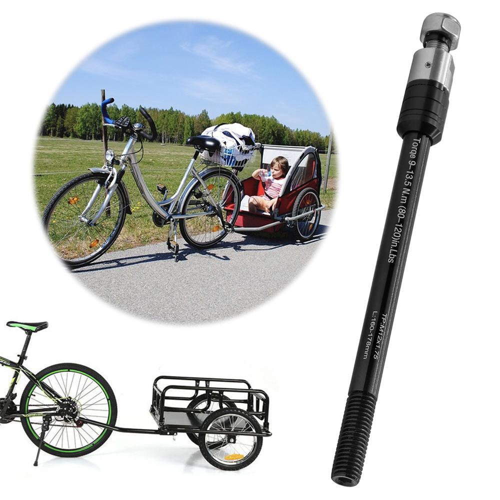 Bicycle Trailer Thru Axle Cargo Trailer Kid Trailer Thru Axle Kid Trailer Cargo Axle for Bicycle Trailer Hitchs