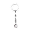 Food Keychain Breakfast Theme Party Birthday Key Holder 28mm Ring