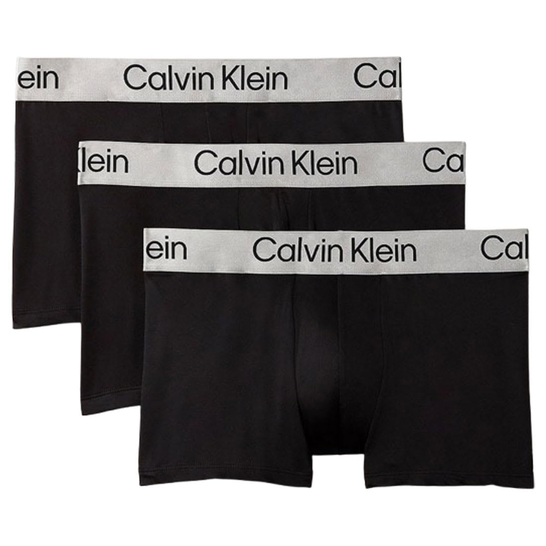 

ck Боксеры Closed Steel к оригинальным STEEL 3 Трусы NB4269 ЧЕРНЫЙ L [Calvin Klein] Упаковка из 3 шт., Спереди, Логотип, Эластичные, (Преемник модели), Мужской