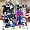 Anime Blue L-Lock Manga Soft Phone Case For iPhone 15 16 17 Air 14 Pro Max 16E Plus 13 12 Mini Plating Anti-Fall Fundas