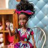 Multi-articulated Black Skinned African Doll