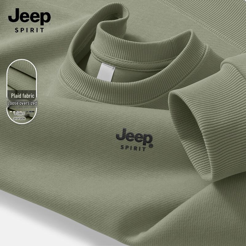JEEP SPIRIT Men's 2026 Casual Crew Neck Sweatshirt