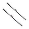 10 Inch Windshield Wipers, 2PCS Stainless Steel Wiper Blades for Car and Boat, Universal Replacement Wiper Blades