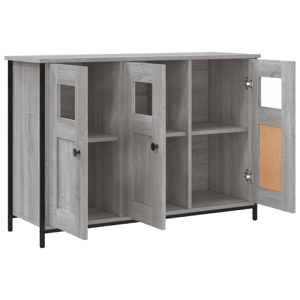 Sideboard Gray Sonoma 100x35x70 cm Particleboard