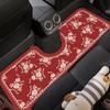 New Chinese-Style Car Floor Mats, Universal, Dirt-Resistant, Earthy Red, with a Sense of Atmosphere, Can Be Cut, Diatomaceous Earth Car Carpet Mats