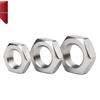 304 Stainless Steel Hex Thin Nut Cap - Sizes M2.5 to M20