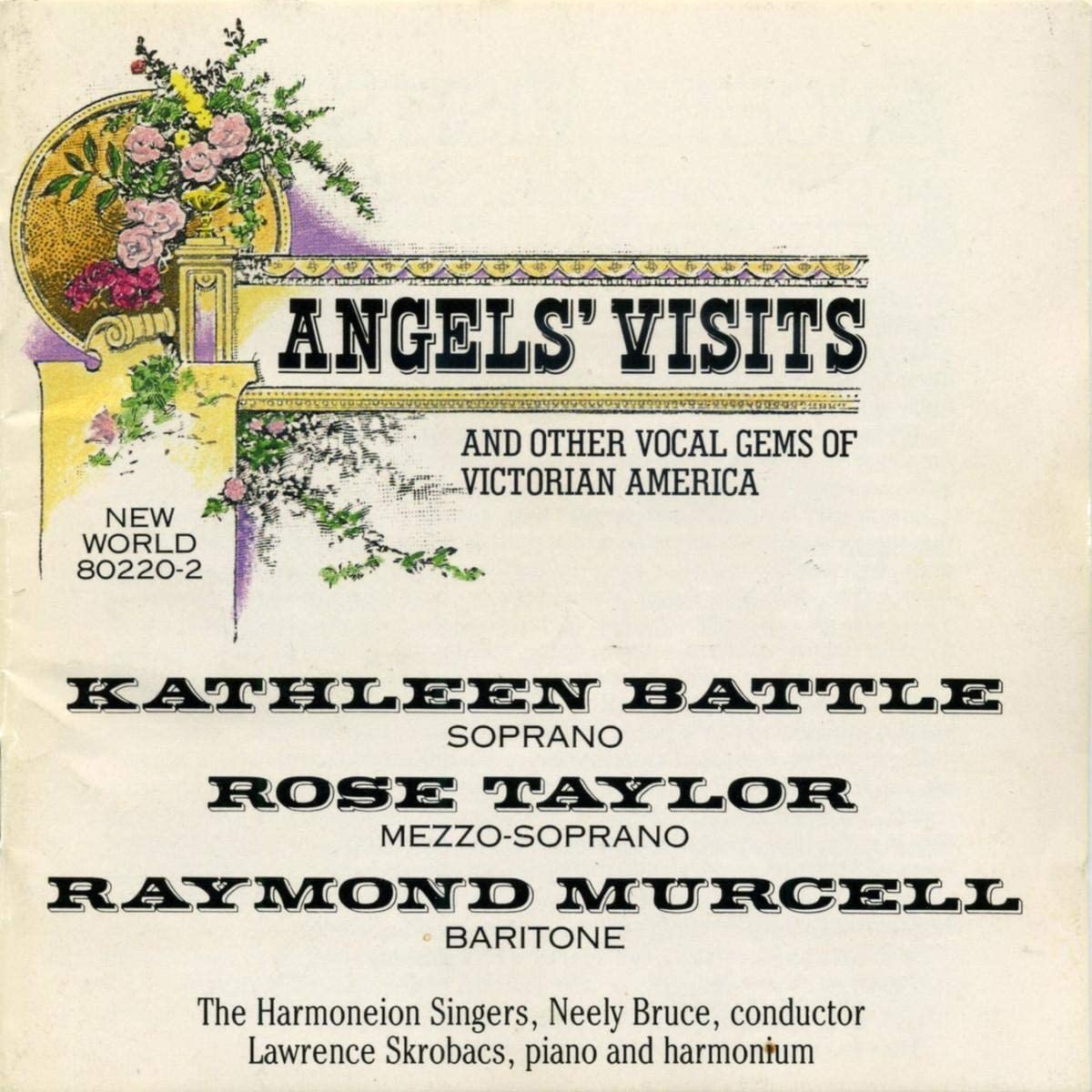 

CD DKATHLEN BATTLE, NEELY BRUCE, HAWAR - Angels Visits & Other Vocal Gems o 802202 New World Recor 1993 US Dance & Electronica Used