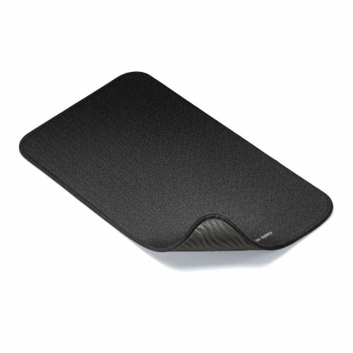 Sanwa Supply Mouse Pad Cushion M Size Wrist Rest Medium Simple Black MPD-NS4-M