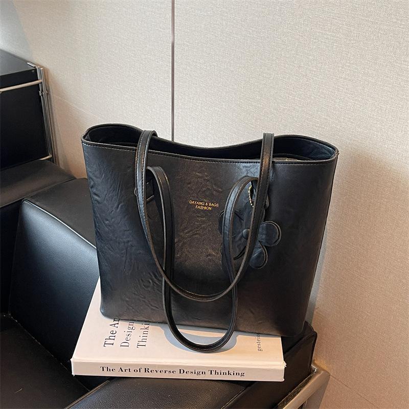 

Популярная модная повседневная сумка-тоут большой вместимости, новая женская сумка для работы, сумка-мессенджер, сумка под мышку чёрный