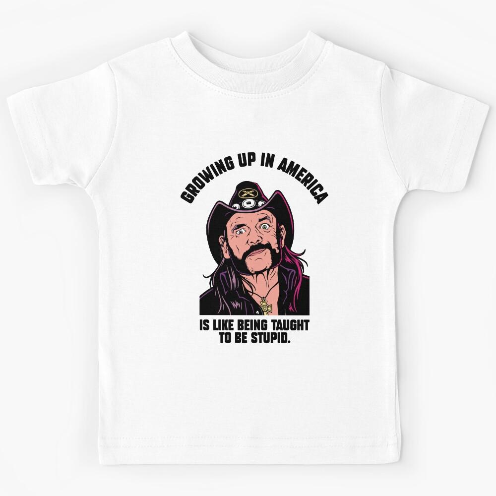 Lemmy Heavy Metal quote Kids T-Shirt 140