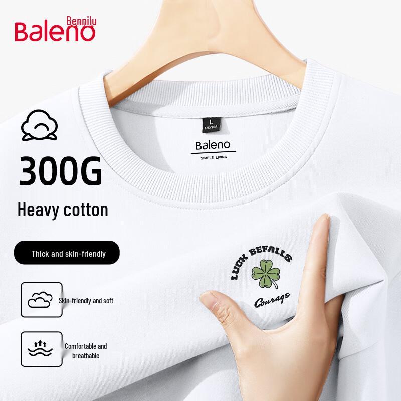 Baleno Men's 300g Heavyweight Retro Casual Sweatshirt