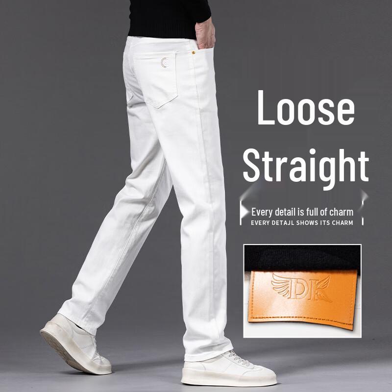 

Мужские джинсы DK свободного прямого кроя 34