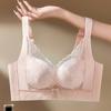 Adjustable Bra Women's Gathering Bra Sexy Lace Comfortable and Breathable Top Support Bra Push Up Bra