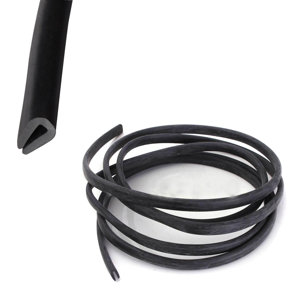 2 Meter Car Door Protector Decor Strip Universal Auto Door Edge Bumper  Anti-scratch Rubber Seal Guard Strip Car Styling