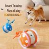 Bite-Resistant Cat Toy Ball: Self-Entertainment Bouncing Ball with Rope for Fun Cat Teasing