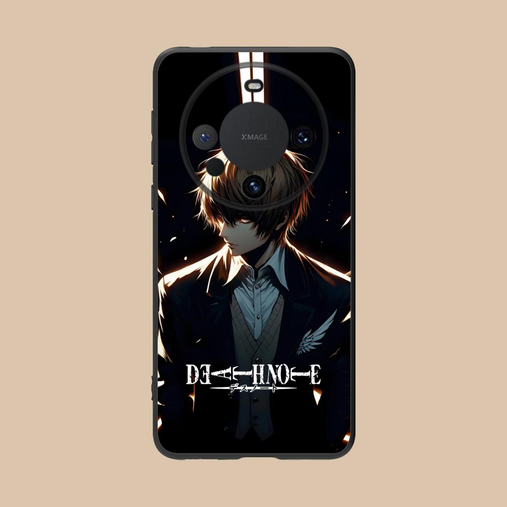 

Death Note Kira Light Mobile Phone Case for Huawei Mate 60 50 40 30 20 10 Pro Plus Lite E 5G Colorful Printing Cover Smartphone Huawei Mate 10 Lite
