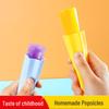 Silicone DIY Popsicle Molds for Quick-Freezing Children's Ice Cream