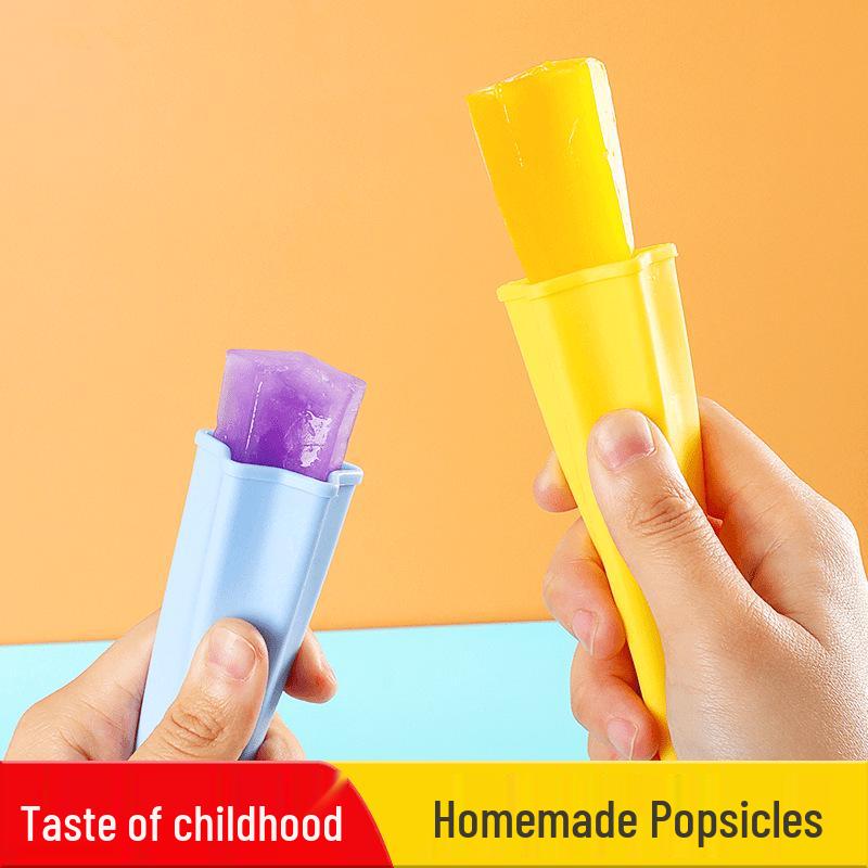 Silicone DIY Popsicle Molds for Quick-Freezing Children's Ice Cream