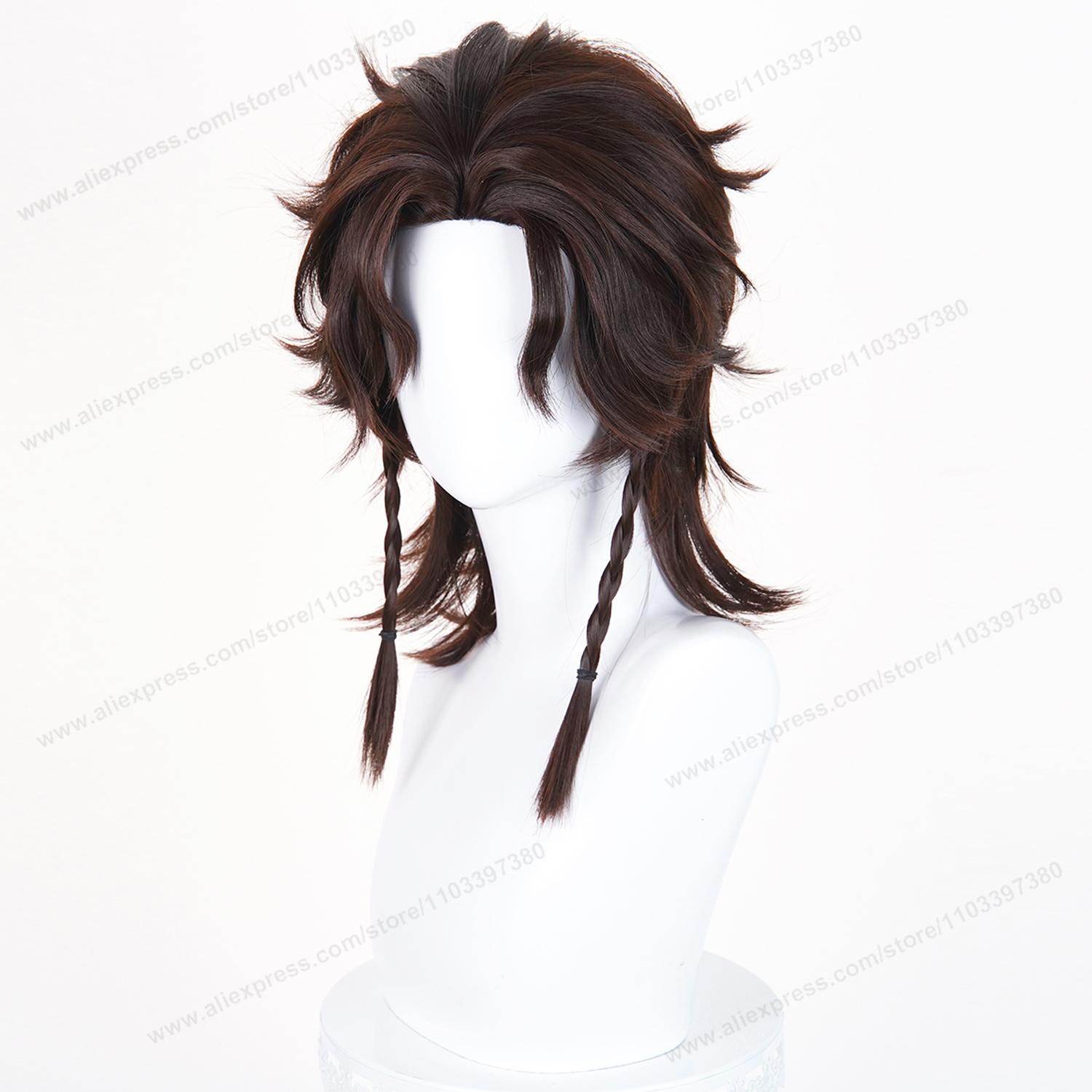 IDV Matador Hernando Romero Cosplay Pruik 42cm Kort Mannenhaar Anime Cosplay Pruik Halloween Hittebestendig Synthetische Pruiken black