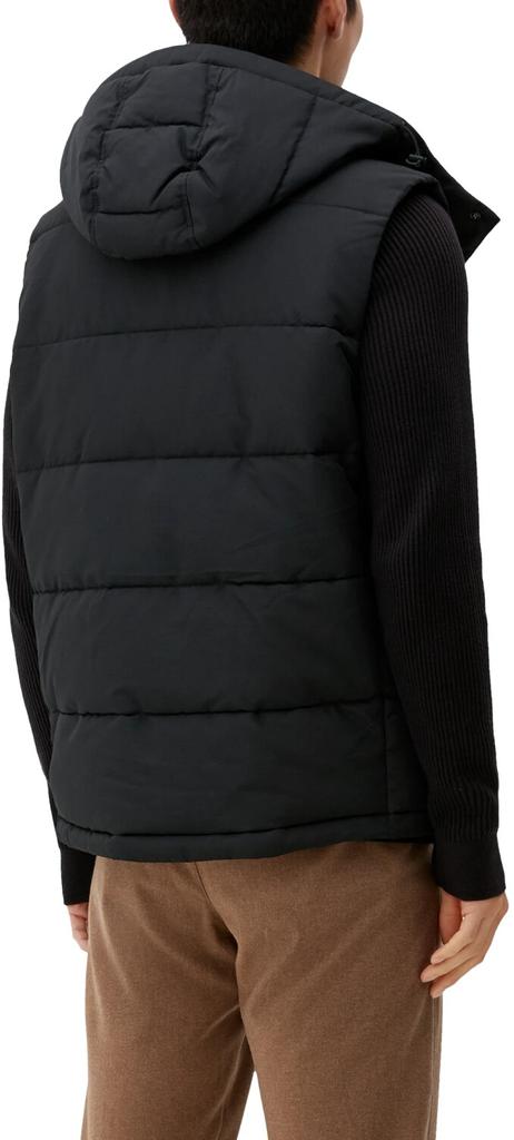 Winter Jacket s.Oliver with Quilted Vest and Detachable Hood (2115336) (2115336.9999) Black