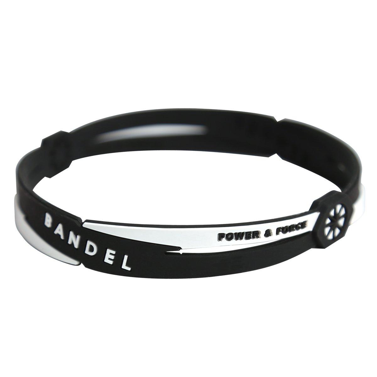 

Браслет BANDEL Cross x M модель 2017 года (черно-белый) размер 23.0см