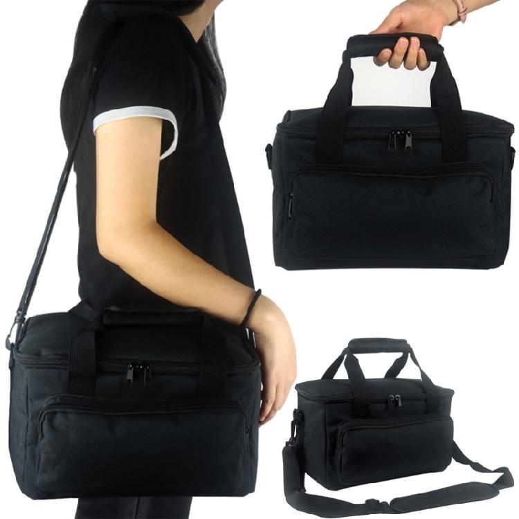 Charging Cable Travel Power Accessory with Multiple Pockets Compartment Travel Carrying Bag Portable Power Station Bag