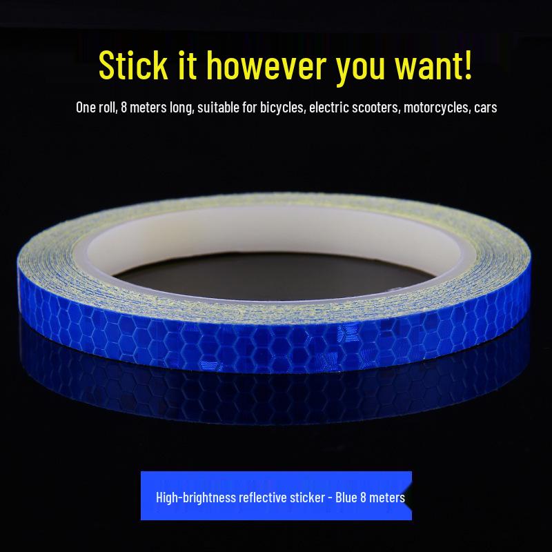 Reflective Luminous Stickers for Bikes and Motorcycles Wheels