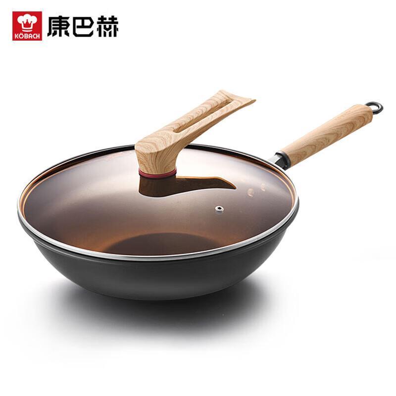 Kombach Artisan 32cm No-Coating Iron Wok