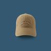 New Retro Embroidered Peaked Cap, Male Summer Couple Shows White Baseball Cap, Female Wide Brim Shows Small Face
