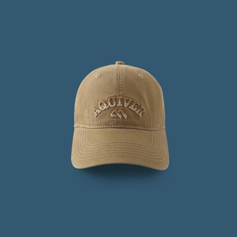 New Retro Embroidered Peaked Cap, Male Summer Couple Shows White Baseball Cap, Female Wide Brim Shows Small Face