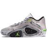 Tatum 2 Basketball Shoes Men's Low Top Gray/White/Neon Green FJ6458-100(Team379-)