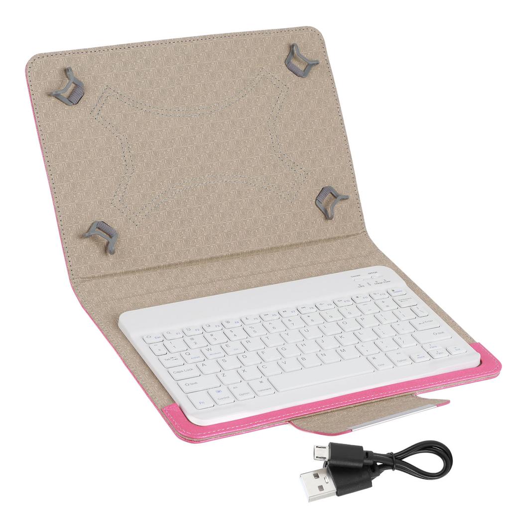 10in KeyboardPU Leather Case W Stand Bluetooth Tablet Huge Screen Mobile Phone
