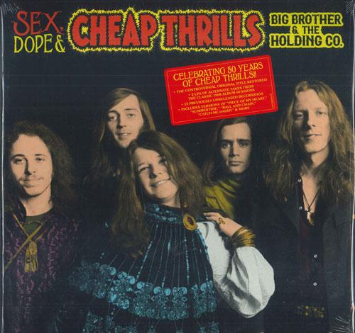 LP Record BIG BROTHER & THE HOLDING COMPANY - Sex, Dope & Cheap Thrills 19075863531 Columbia, Legac 2018 US Rock