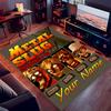 Custom Personalization Metal Slug Print Area Rug - Soft, Washable Non-Slip Indoor Mat,Living Room,Home&Office Decorative Rug