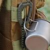 Outdoor Parachute Rope Carabiner ABS Hook Anti-lost Key Chain Water Bottle Hanging Buckle Backpack Carabiner Hiking Gadgets