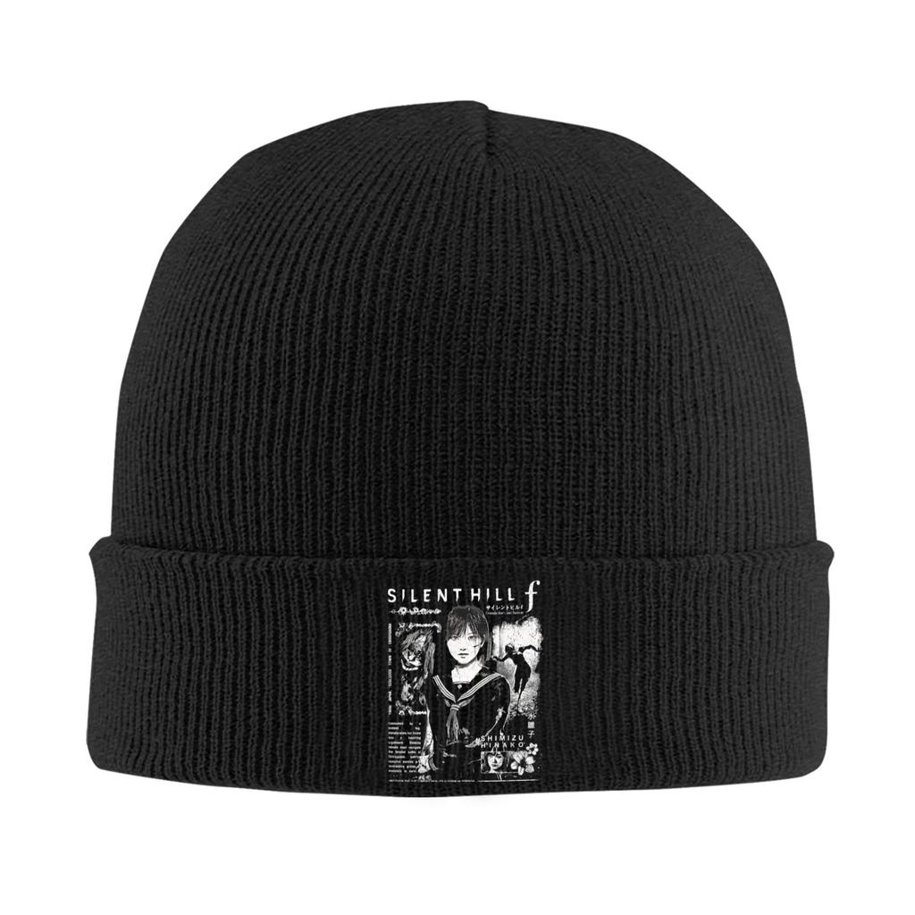 Silent Hill F Blossom Art Knitted Hat Womens Unisexs Beanie Winter Hats Acrylic Hip Hop Caps