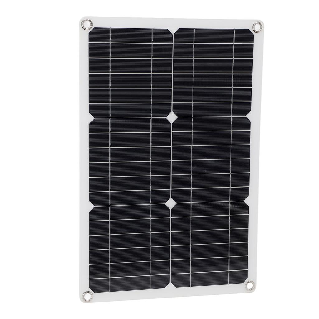 20W 18V Monocrystalline Solar Panel Kit Multifunctional Emergency High Efficiency Monocrystalline Solar Panel for