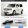 For Nissan Cube Z12 2010 - 2015 Chrome Door Handle Cover Trim Set 5Door 2011 2012 2013 2014 Car Accessories Stickers Car Styling