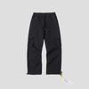 Unisex Windproof Fleece-Lined High-Waisted Utility Pants - Autumn/Winter, Straight Leg, Large Pockets.