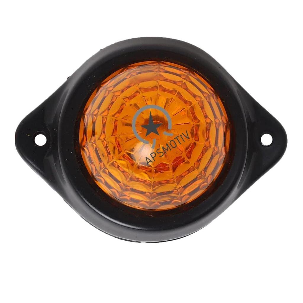 18PCS LED Marker Lights 12V Amber Trailer Lights Side Marker / Chicken Lights for Semi Trucks, Freightliner, Cargo Utility Trailers (Universal Fit)