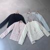 Autumn and winter new light down jacket women's short V-neck white duck down liner to keep warm, fashionable and slim