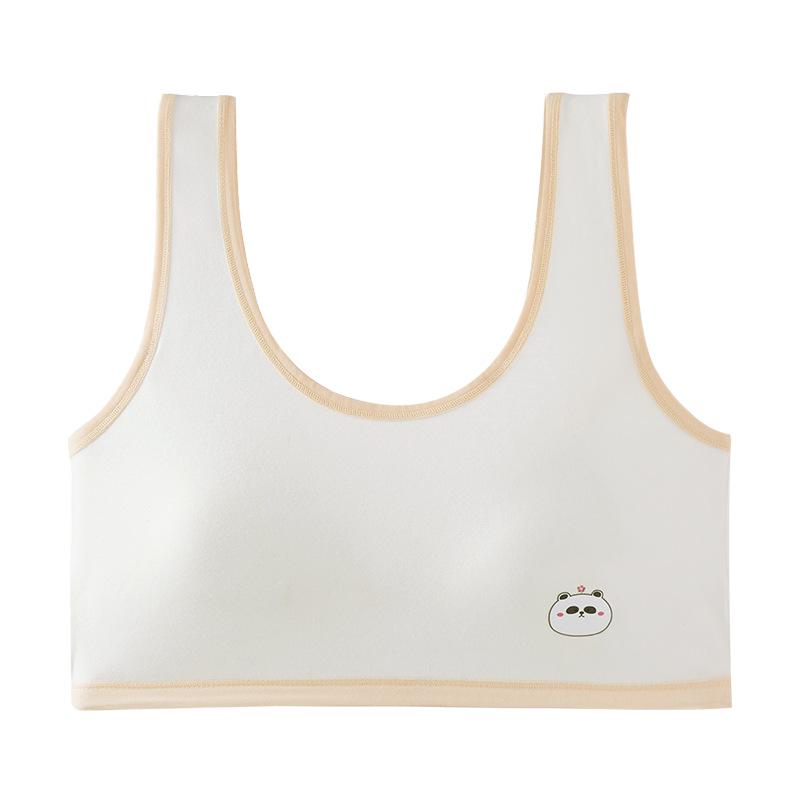 Mädchen Reine Baumwolle Brustwickel Weste - Anti-Bump BH für Junior High Schülerinnen
