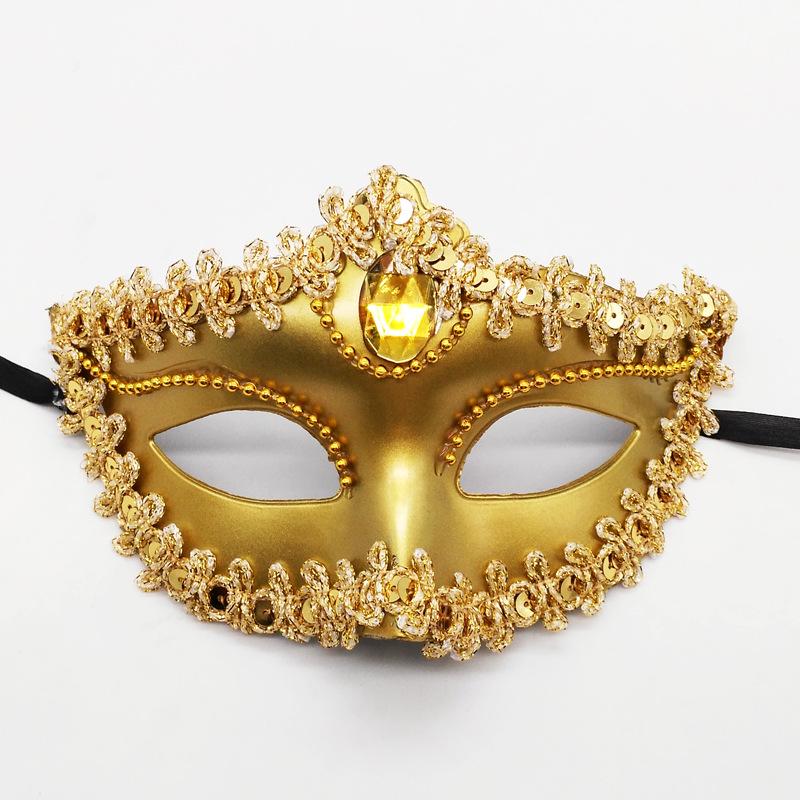 Venetian Masquerade Mask Women Eye Mask Cosplay Prom Props Nightclub Face Mask Party Needs Accessory
