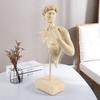 Vintage Figurka Busta Davida Pryskyřice Ruční práce Abstraktní Nahý Muž Socha Dekorativní Figurky Doplňky pro Dekoraci Místnosti