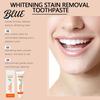 Whitening Toothpaste 100G Stain Removal Teeth Toothpaste Gentle Cleansing for Plaque Men Women Fresh Breath Oral Care Mints Flavor