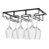 Jiahua Right Angle Hanging Wine Glass Rack for Bar or Kitchen