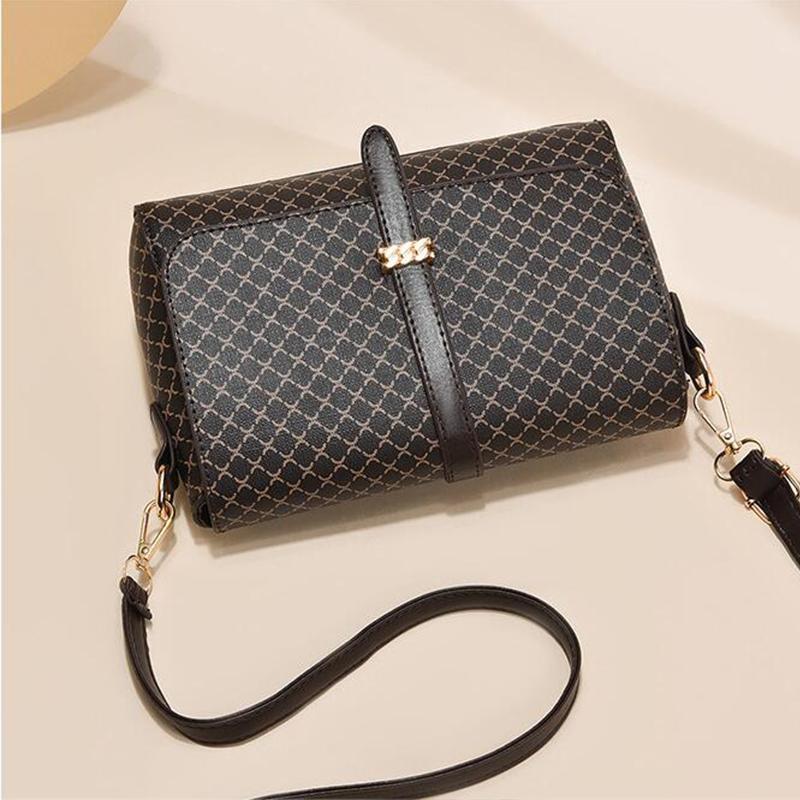 Yogodlns Fashion Bucket Bag Women Luxury Designer Shoulder Crossbody Bag Ladies Small Handbag Retro PU Leather Shopping Totes