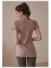 Women's Summer Breathable Yoga Set: Drawstring Pants & Short-Sleeve Top for Pilates & Fitness