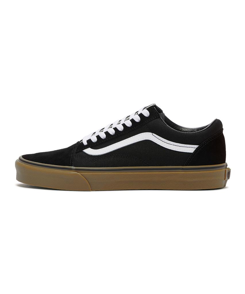 ואנס אולד סקול - (גומי לעיסה) שחור:לבן / Vn0001R1Gi61